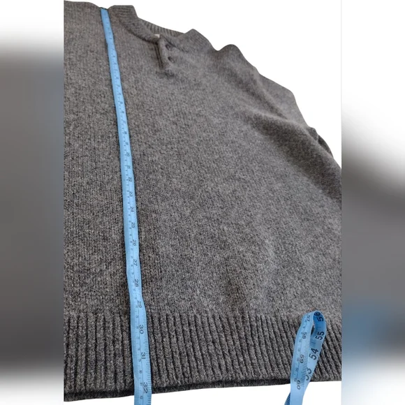 NWT L.L. Bean Men's Gray Knit Charcoal Pullover Long Sleeve Sweater Sz XXL Tall - Picture 12 of 13